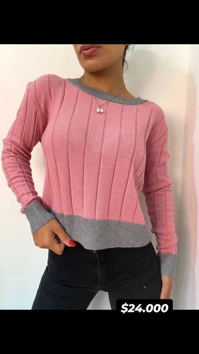 Sweatter bicolor 