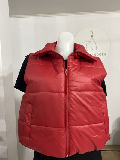 Chaleco rojo talle L