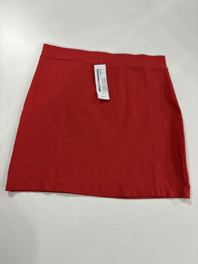Pollera bengalina roja
