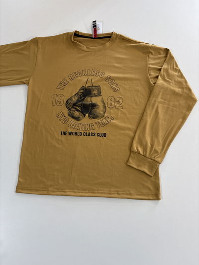 Remera mangas largas modal soft gamuza do talle XL/XXL/8