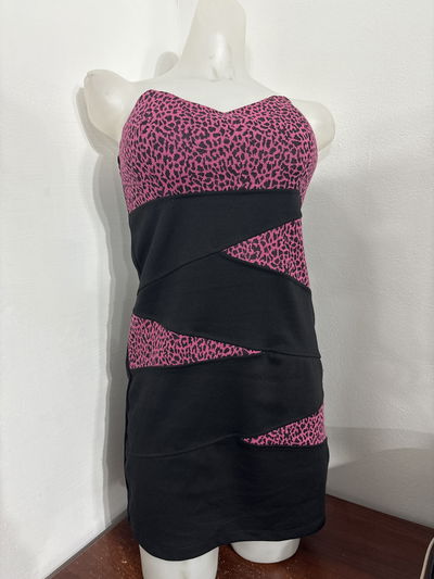 Vestido animal print