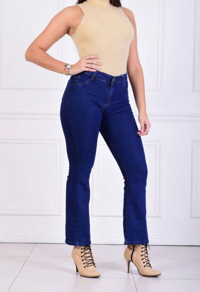 Jeans Oxford azul talle 38/40/44/48/50
