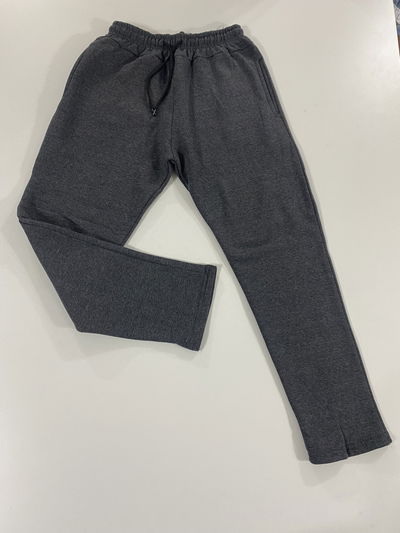 Jogging recto gris oscuro talle S/M