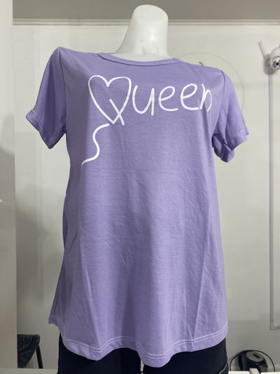 Remera violeta talle 3
