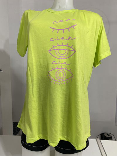 Remera verde talle 5