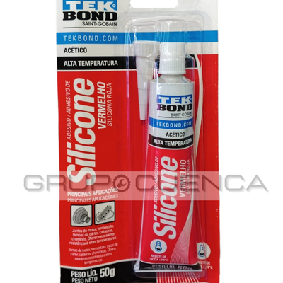 Silicona acética para altas temperaturas 50gms