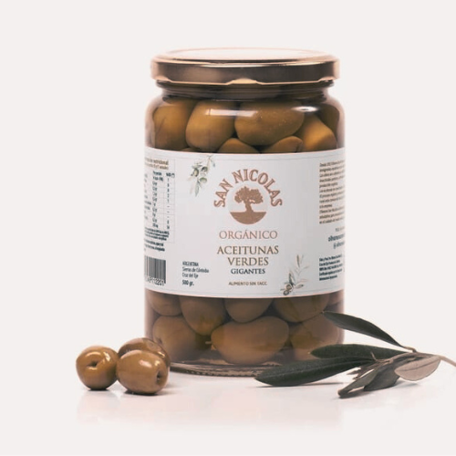 Aceitunas Verdes Gigantes – 250g