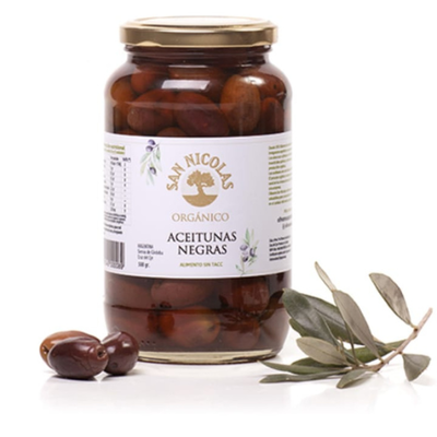 Aceitunas Negras Gigantes – 500g