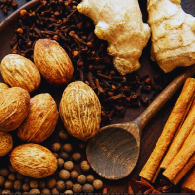 Nueces especiadas con canela y jengibre – Pack de 100g