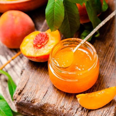 Mermelada de Duraznos – Frasco de vidrio 200g