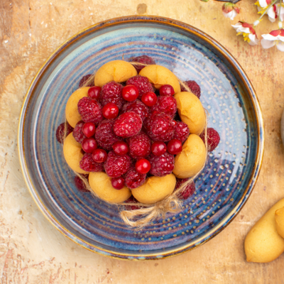 Frutillas con Duraznos en Almíbar – Frasco de vidrio 200g