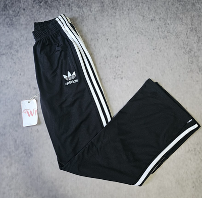 PALAZO LYCRA FRIZA INTERMEDIA -  ADIDAS - NEGRO 