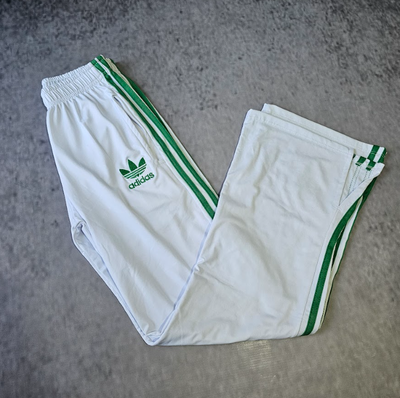PALAZO LYCRA FRIZA INTERMEDIA -  ADIDAS - BLANCO
