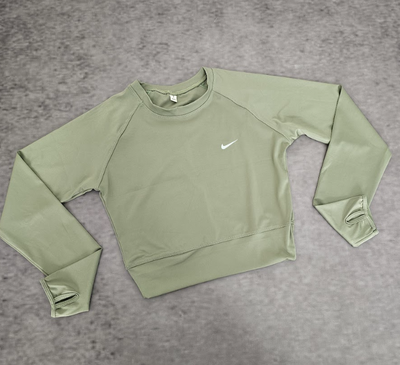 CROP TOP NIKE - VERDE