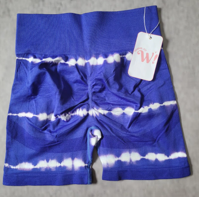 CALZA TINA PUSH UP AZUL 