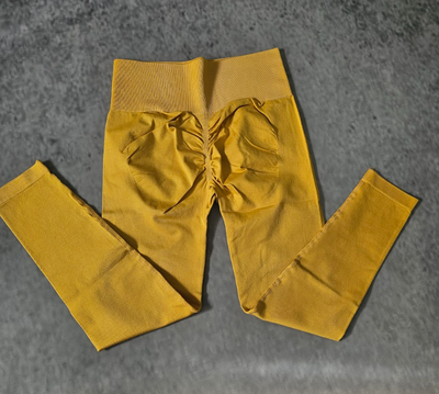 CALZA PUSH UP  - LOLA  - MOSTAZA