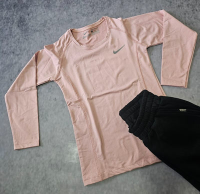 CAMISETA TÉRMICA NIKE - ROSA BEBÉ