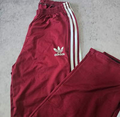 PALAZO LYCRA FRIZADOS ADIDAS  BORDO