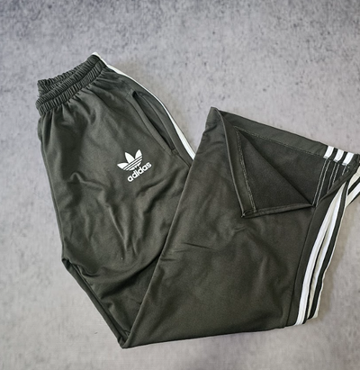 PALAZO LYCRA FRIZADOS ADIDAS - MILITAR