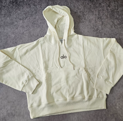 BUZO OVERSIZE CORTO ALO - MANTECA
