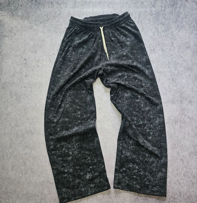 PALAZO MORA-  DARLÓN BATIK - NEGRO