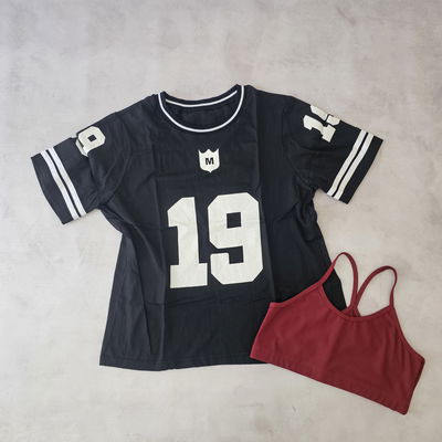 REMERA BOXY FIT - NEGRA