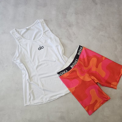 MUSCULOSA BLANCA ALO DRYFIT