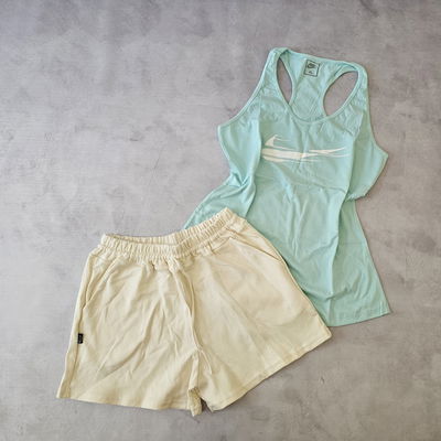 MUSCULOSA ALGODÓN VERDE AGUA