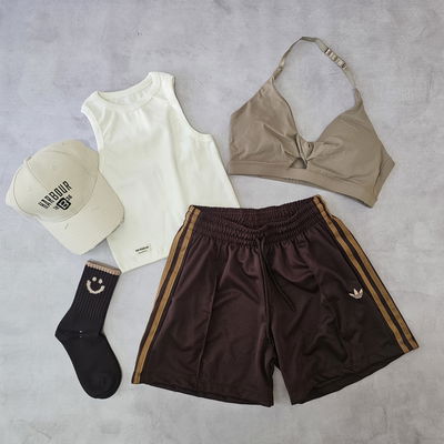 SHORT ADIDAS SOFT - CHOCOLATE