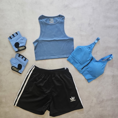 CROP BRITTA PREMIUM - AZUL ACERO