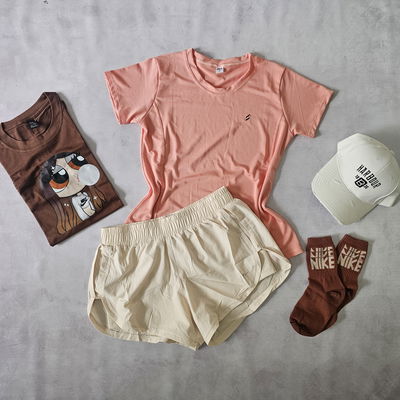 REMERA DRYFIT -  NARANJA