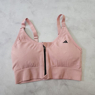 TOP ADIDAS CIERRE - ROSA VIEJO