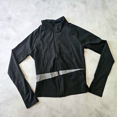 CAMPERA COMBINADA - NEGRA