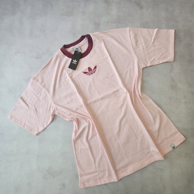REMERÓN ADIDAS OVER -   rosa c/bordo