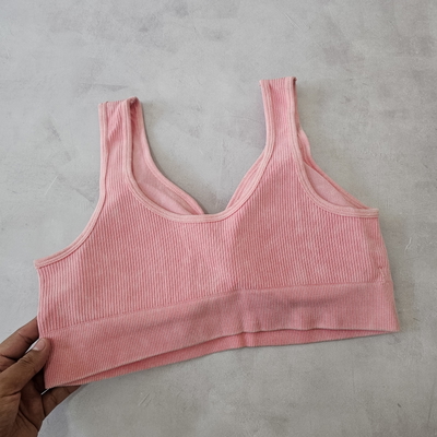 TOP RIB ROSA