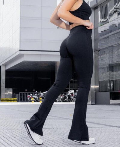 CALZA OXFORD NEGRA LYCRA TAJO