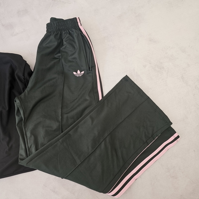 PALAZO ADIDAS VERDE C/ROSA