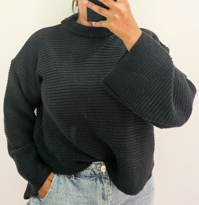 SWEATER  TEJIDO - (varios colores) 