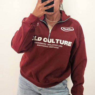 BUZO BORDO CIERRE - GOLD