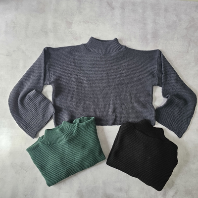 SWEATER  TEJIDO - (varios colores) 