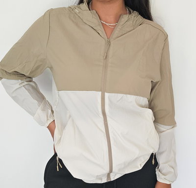 CAMPERA ROMPEVIENTO PREMIUM - beige