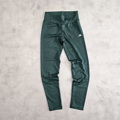 CALZA LYCRA GOFRADA ADIDAS - VERDE