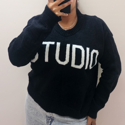 SWEATER STUDIO - NEGRO 