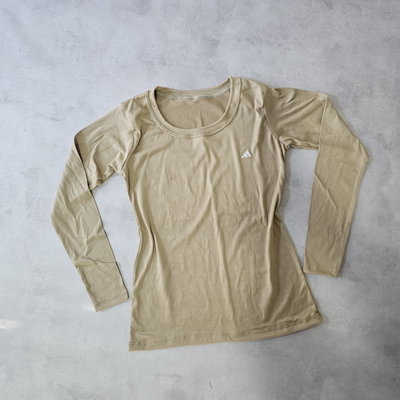 REMERA MODAL SOFT ADIDAS  - beige 