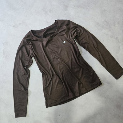REMERA MODAL SOFT ADIDAS  - chocolate 