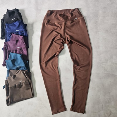 CALZA LYCRA - CHOCOLATE