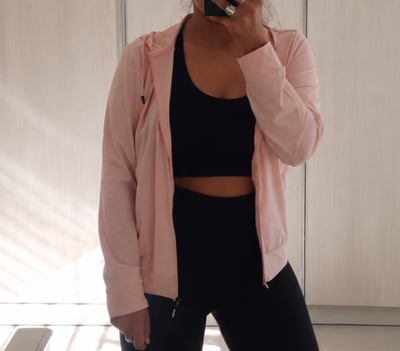CAMPERA ROMPEVIENTO - rosa
