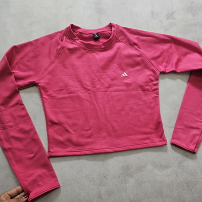 CROP TOP TÉRMICO ADIDAS  - FUCSIA