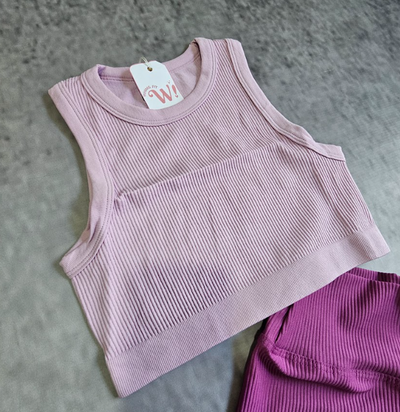 CROP NINA MORLEY PREMIUM - LILA