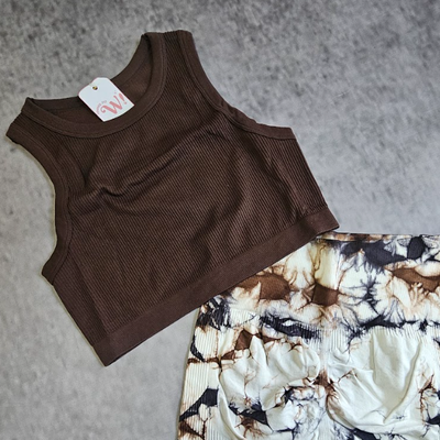 CROP NINA MORLEY PREMIUM - CHOCOLATE